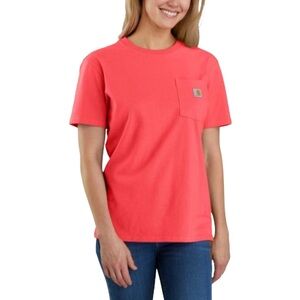 Carhartt Women’s Coral T-Shirt Size Medium⭐️